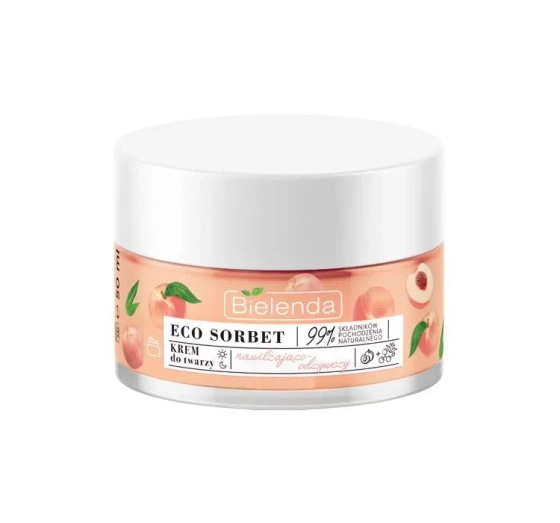 Bielenda Eco Sorbet Brzoskwinia krem do twarzy 50 ml