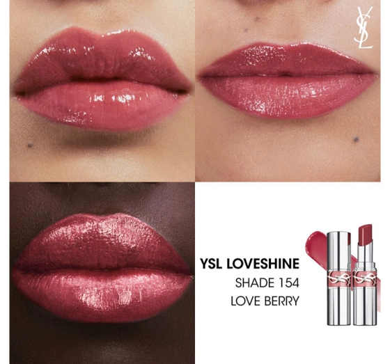 Yves Saint Laurent YSL Loveshine pomadka do ust 154 Love Berry 3,2 g