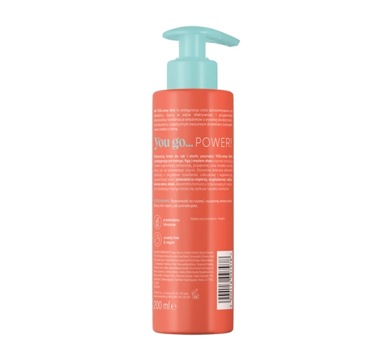 AA You.mmy Skin odżywczy krem do rąk Mango Power 200 ml