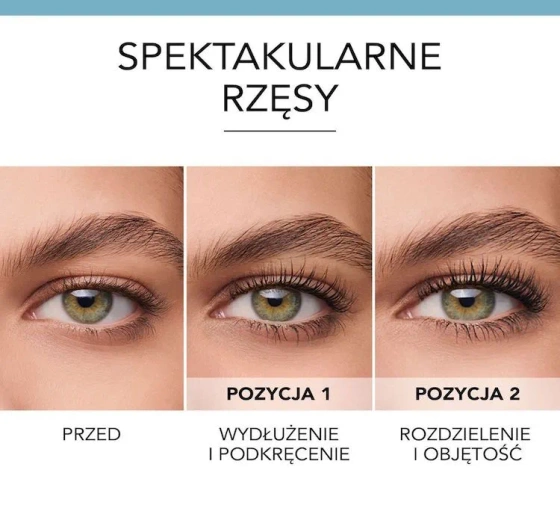 Bourjois Twist Up The Volume tusz do rzęs 001 Ultra Black 8 ml