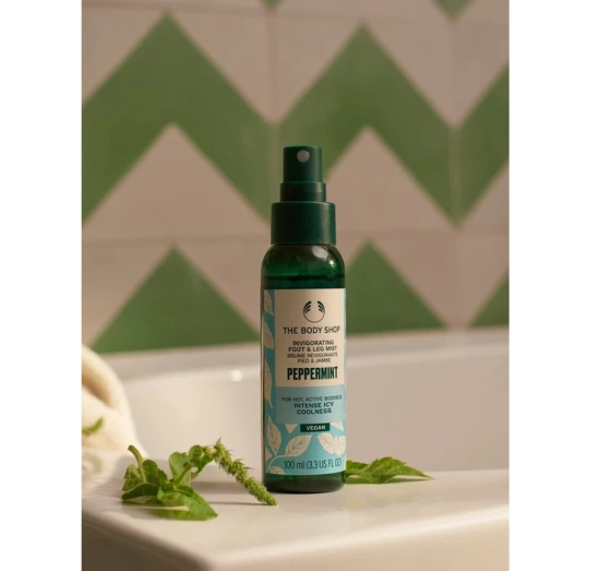 The Body Shop Peppermint mgiełka do stóp i nóg 100ml