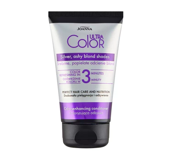 JOANNA ULTRA COLOR ODŻYWKA KOLORYZUJĄCA SREBRNE POPIELATE ODCIENIE BLOND 100G
