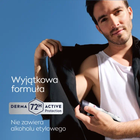 NIVEA MEN Black&White Invisible Original antyperspirant w sprayu dla mężczyzn 250 ml