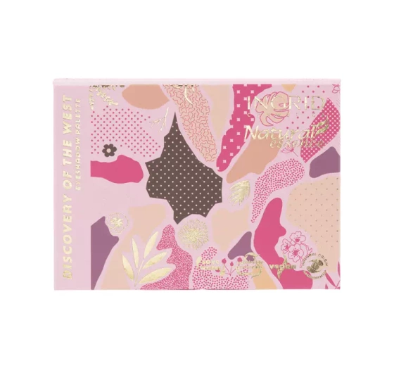 Ingrid Natural Essence paleta cieni do powiek Discovery of the West 8g