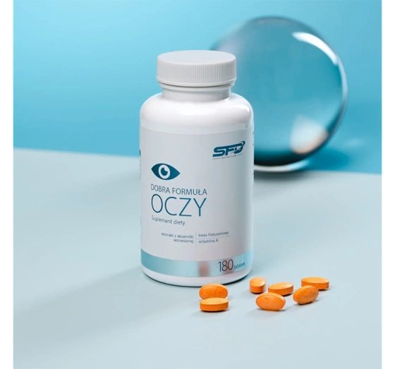 SFD DOBRA FORMUŁA OCZY SUPLEMENT DIETY 180 TABLETEK
