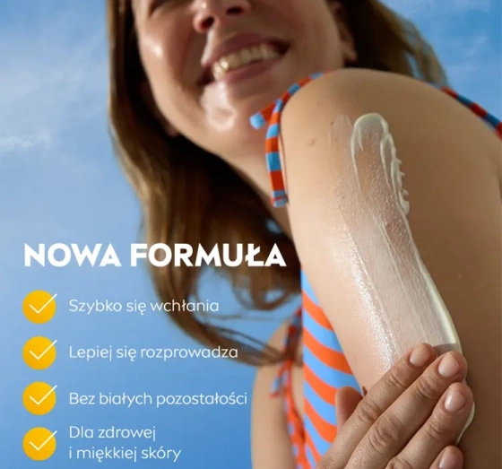 NIVEA SUN Protect&Moisture nawilżający balsam do opalania SPF50 200 ml