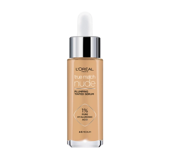 L'Oréal Paris True Match Nude serum koloryzujące 4-5 Medium 30 ml