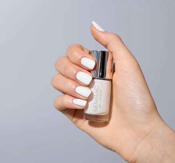 Semilac Nail Lacquer klasyczny lakier do paznokci 108 Classic White 9 ml