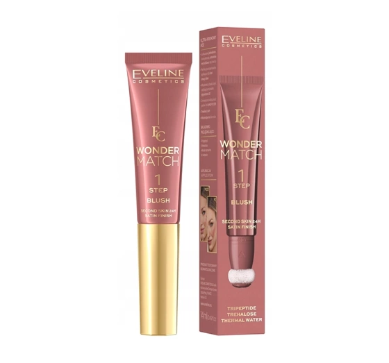 Eveline Cosmetics Wonder Match ultrakremowy róż do policzków 02 14 ml