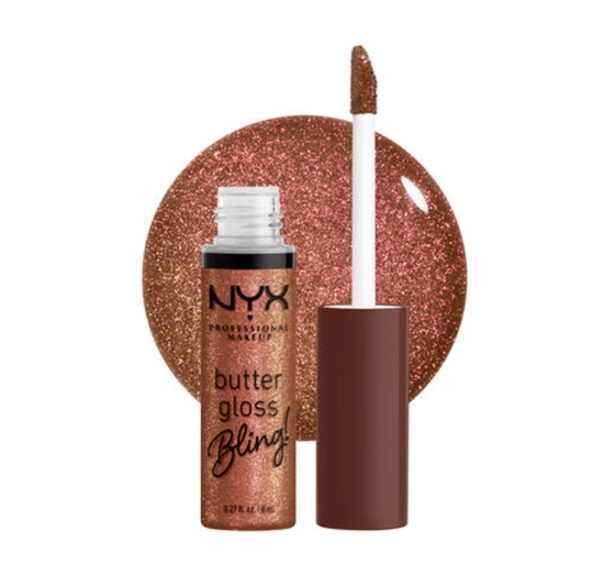 NYX Professional Makeup Butter Gloss Bling błyszczyk do ust 08 Hustla 8 ml