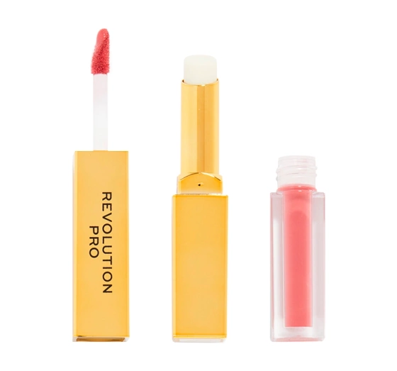 Revolution Pro Supreme Stay 24H Lip Duo pomadka do ust 2w1 Tease 1ml 1,5g