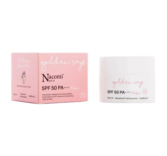 Nacomi Next Level Basic SPF50 PA krem do twarzy 50 ml