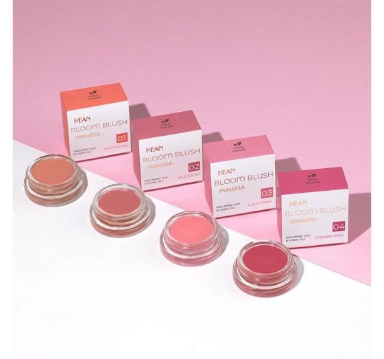 Hean Bloom Blush róż w musie 04 Cranberry 5 g