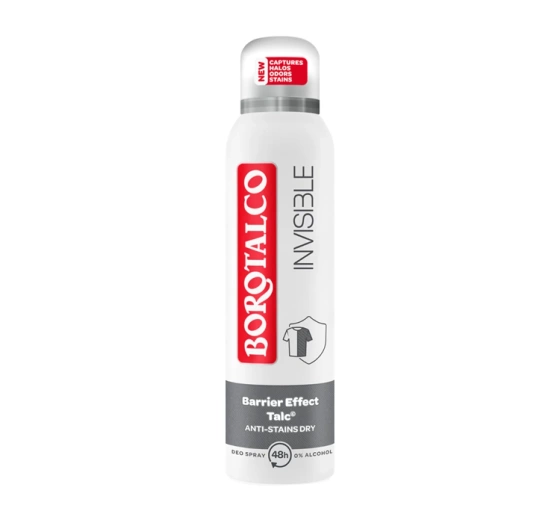 Borotalco Invisible dezodorant w sprayu 150 ml
