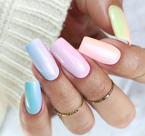 Claresa hybrydowy lakier do paznokci Pastel Glam 7 5 g