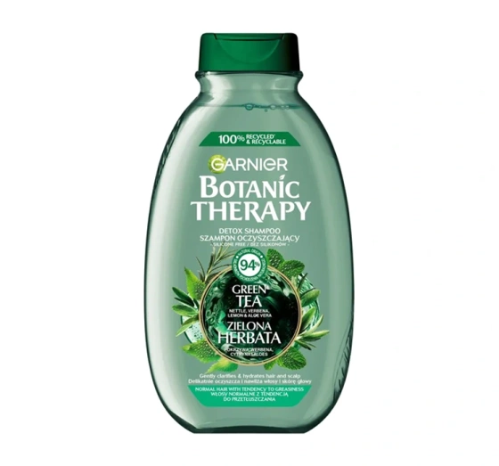 Garnier Botanic Therapy Green Tea szampon oczyszczający włosy normalne i przetłuszczające się 400 ml