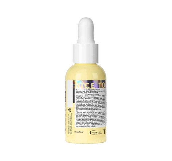 So!Flow rozświetlające serum z witaminą C skóra szara, zmęczona, z oznakami starzenia 30ml