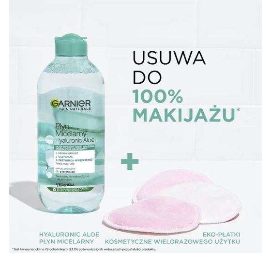 Garnier Hyaluronic Aloe płyn micelarny 400 ml