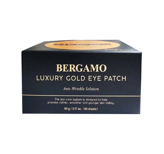 Bergamo 24K Luxury Gold hydrożelowe płatki pod oczy 60 sztuk