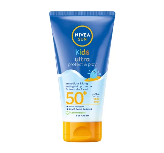 NIVEA SUN Kids Ultra Protect&Play ochronny balsam do opalania dla dzieci SPF50 150 ml