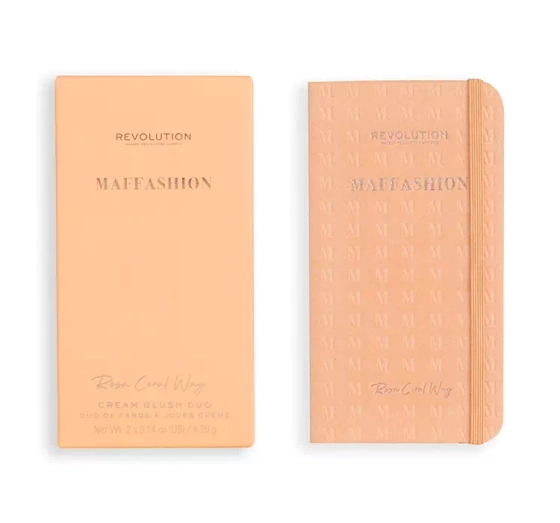 Makeup Revolution x Maffashion paleta do twarzy Rosa Coral Way 4,2g