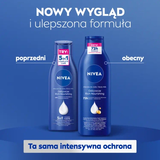 NIVEA Rich Nourishing odżywcze mleczko do ciała do skóry bardzo suchej 250 ml