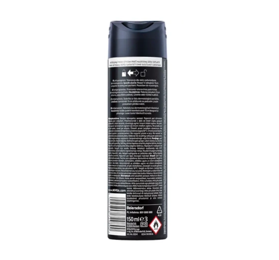 NIVEA MEN Black&White Invisible Original antyperspirant w sprayu dla mężczyzn 150 ml
