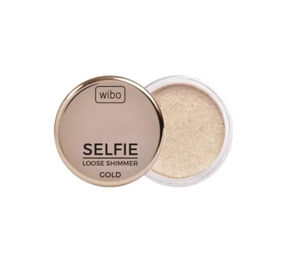 Wibo Selfie Loose Shimmer rozświetlacz do twarzy Gold