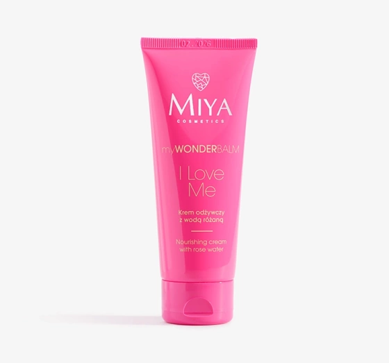 MIYA COSMETICS MYWONDERBALM I LOVE ME KREM ODŻYWCZY Z WODĄ RÓŻANĄ 75ML
