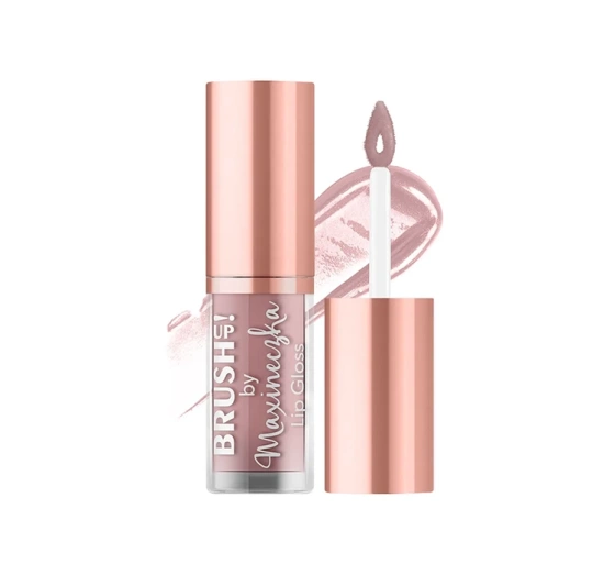Brush Up błyszczyk do ust o kryjącej formule i kremowym połysku 02 Beige Nude 3,8 g