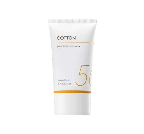 Missha All Around Safe Block cotton sun krem przeciwsłoneczny SPF50 PA 50ml