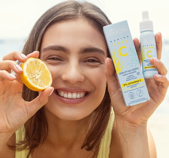Bielenda C Marine Care głęboko nawilżająco-energetyzujące serum na dzień Hydro-Booster 30 ml