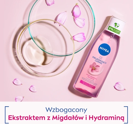 NIVEA łagodzący tonik do twarzy z olejkiem migdałowym cera sucha i wrażliwa 200 ml