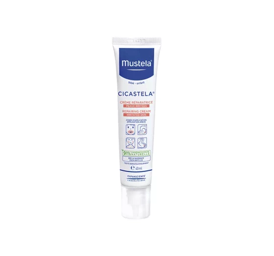 Mustela Cicastela krem regeneracyjny dla dzieci i niemowląt od 1. dnia życia 40 ml