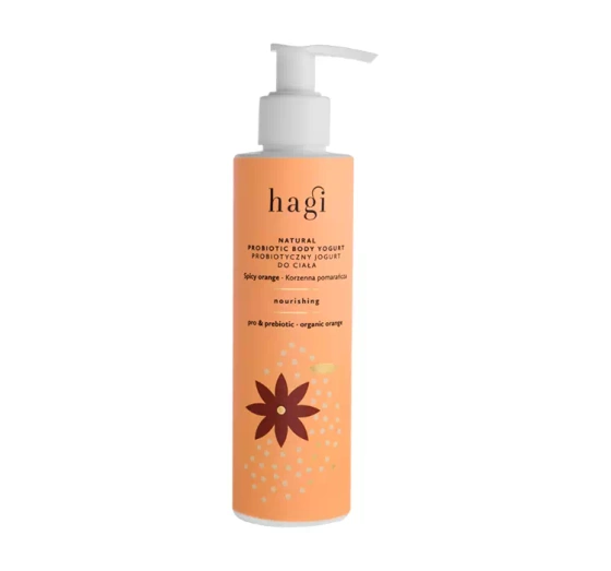 Hagi Korzenna Pomarańcza probiotyczny jogurt do ciała 200 ml