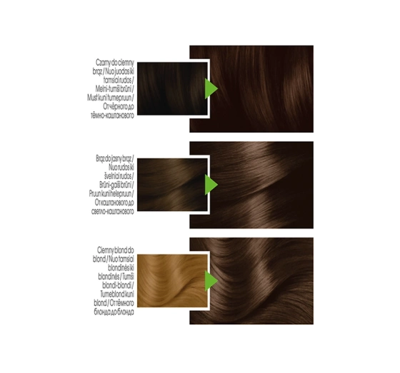 Garnier Color Naturals trwała farba do włosów 4 Brąz