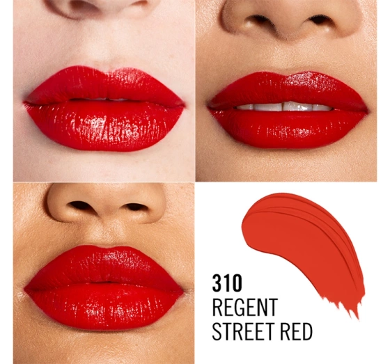 Rimmel Lasting Finish satynowa pomadka w sztyfcie 310 Regent Street Red 4g