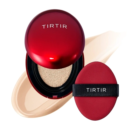 TIRTIR Mask Fit Red Cushion SPF 40 PA długotrwały podkład do twarzy w kompakcie 29N Natural Beige 18g