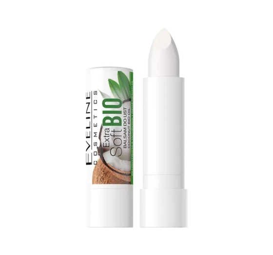 Eveline Cosmetics Extra Soft Bio pielęgnująca pomadka do ust kokos 4,5 ml