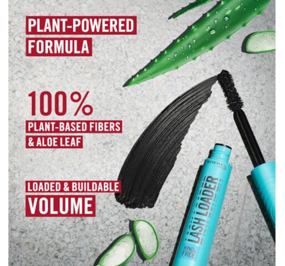 Rimmel Lash Loader wegański tusz do rzęs zwiększający objętość 001 Black 9,5ml