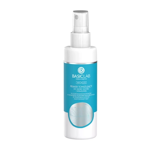 BasicLab Micellis primer tonizujący do skóry suchej i wrażliwej 150 ml