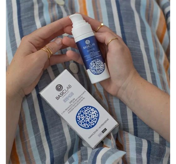BasicLab Esteticus serum z trehalozą 15% i 10% peptydem 30 ml