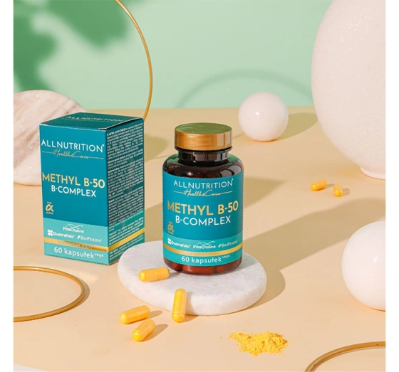 Allnutrition Methyl B-50 B-Complex suplement diety 60 kapsułek