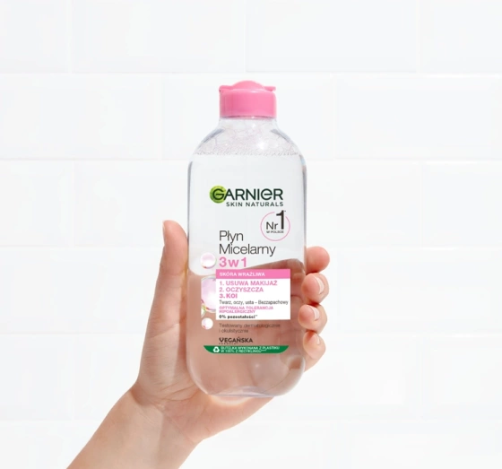 Garnier płyn micelarny 3w1 skóra wrażliwa 200 ml