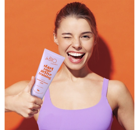 Bebio Start Your Active Training naturalny oleożel do masażu ciała 250 ml