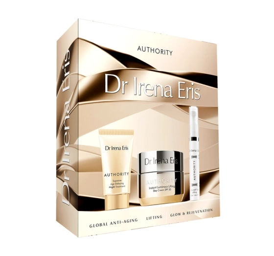 Dr Irena Eris Authority zestaw krem na dzień 50 ml krem na noc 30 ml krem pod oczy 15 ml