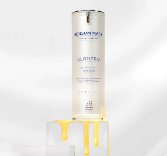 Sensum Mare Algopro R wysoce skoncentrowane serum regenerująco-kojące z retinalem 0,16% 30 ml