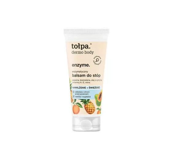 Tołpa Enzyme enzymatyczny balsam do stóp nawilżenie świeżość 60ml