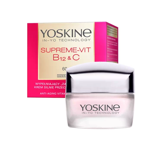 Yoskine Supreme-Vit B12 C wypełniający krem przeciwzmarszczkowy na dzień 60 50ml