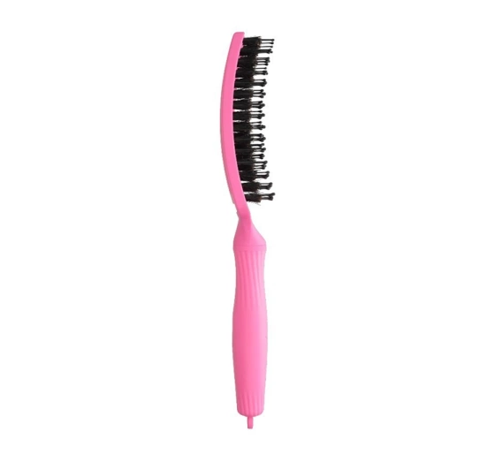 Olivia Garden Fingerbrush Dolce Vita szczotka do włosów z włosiem mieszanym Pink Granita